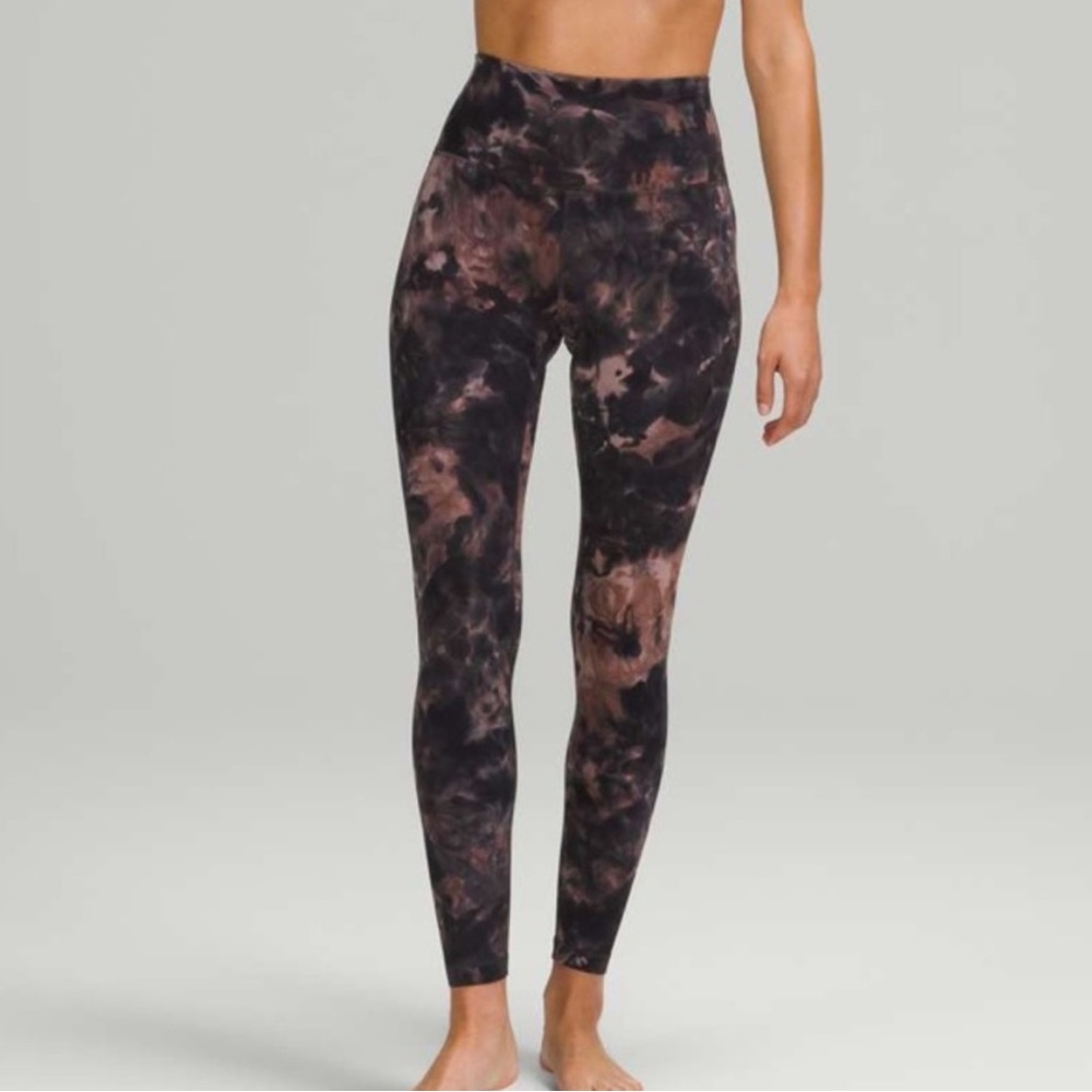 lululemon Align leggings diamond dye